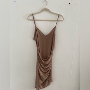 Mistress Rocks Slip Dress in Nude! Never worn. Size L